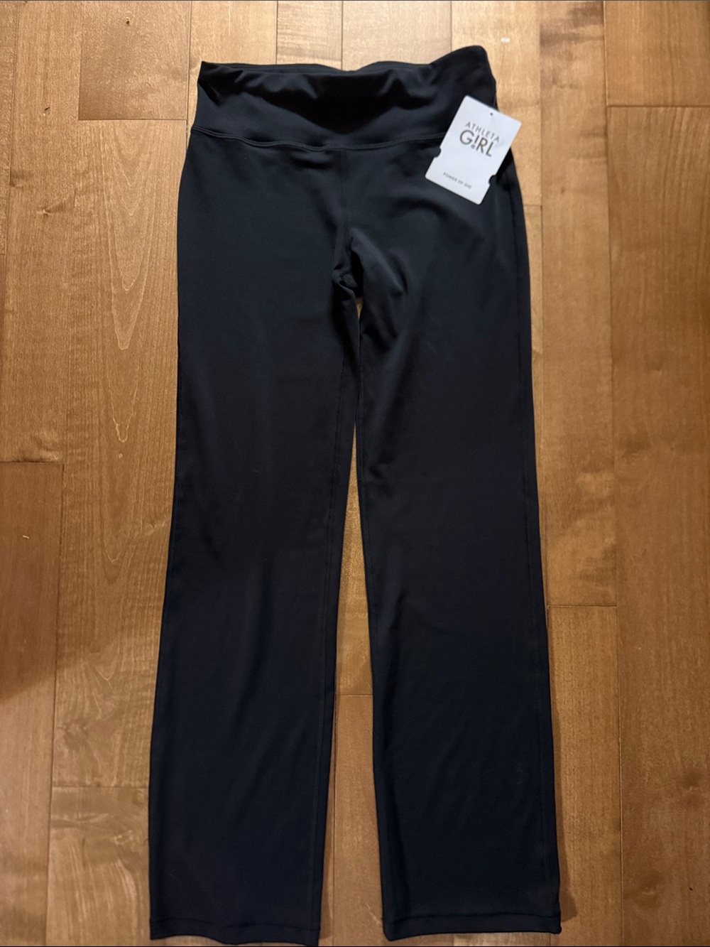 Athleta Black Girl's Straight Leg pants